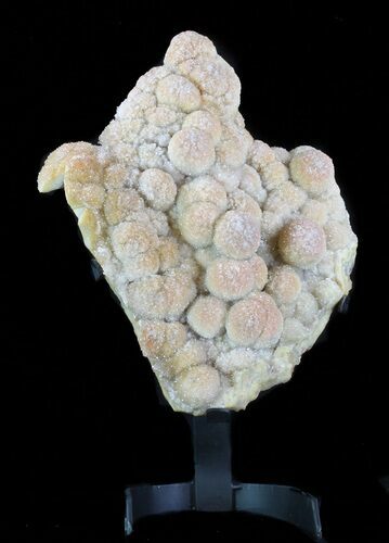 Peach Colored, Druzy Quartz After Jasper - Artigas, Uruguay #88599